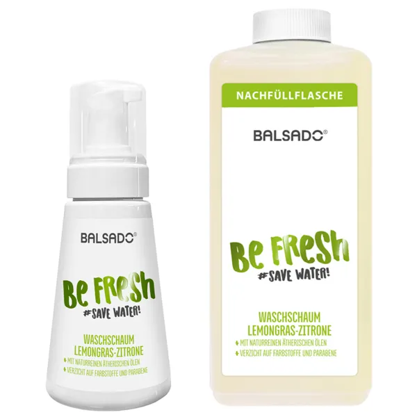 Be Fresh Waschschaum Lemongras-Zitrone Set